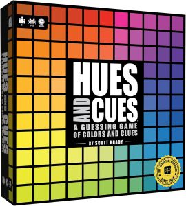 HUES AND CUES 480 riddle game cards with colorful colors and clues family puzzle parent-child interactive board game classic adult word guessing party multiplayer casual party game
