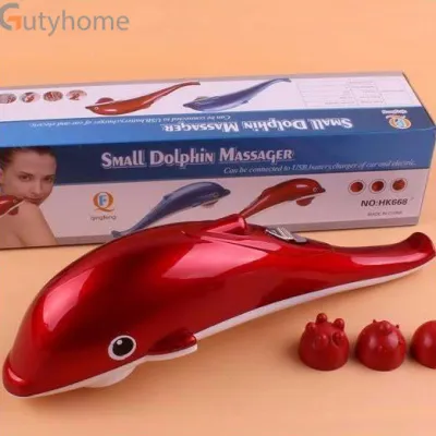[HCM]( LOẠI TỐT )máy massage cổ vai gáy.may masager cầm tay.máy massage cầm tay đa năng Cá Heo Búa Rung Hồng Ngoại Nhat Ban Bụng Cơ Lưng Cổ Tử Cung Giảm Đau Thư Giãn Giảm Mệt Mỏi tại Rosea Crystal-Mall