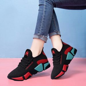 Free Shipping New Women’S Shoes Comfortable Canvas Shoes Versatile Lace-Up Sneakers For Spring And Autumn Lightweight And Comfortable Athletic Shoes