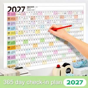 FEELINGS Large 2027 Calendar Planner Sheet Schedule Sticker Planner Target Wall Calendar Wall Mounted Schedule Organizer Office Supplies