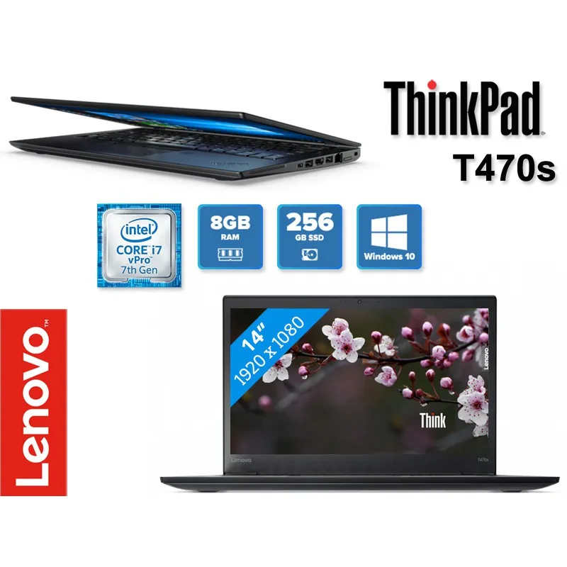 Nextday Delivery] LENOVO T470S: Thinkpad 14