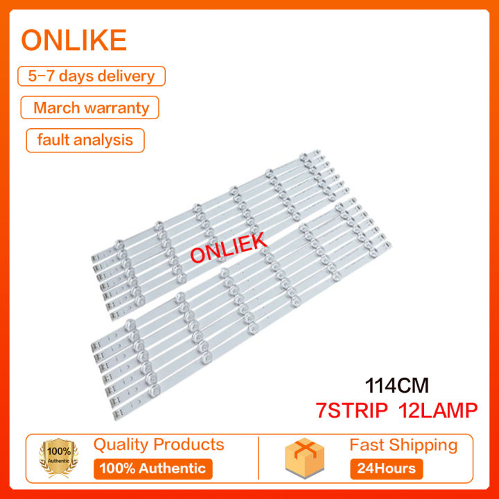 LED Backlight Strips For LG 55" TVs - Fits 55LN5400, 55LA6200, 55LN575S & More - Innotek POLA 2.0