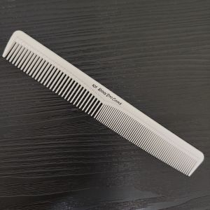 EODKUS White Pro Hairdressing Combs Anti-Static Plastic Straight Hair Brushes DIY Anti-slip Hair Cutting Comb Cairdresser