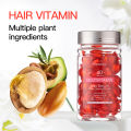 Hair Treatment Serum 40 Capsules， Hair care Oil，Vitamins A, E, Pro B5 - Repair hair roots, nourish thick hair, smooth frizz Conditioner for Women & Men. 