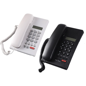 Landline Telephone Corded Desktop Large Button Phone for Seniors with Call Display Corded Phone for Seniors Home Hotel