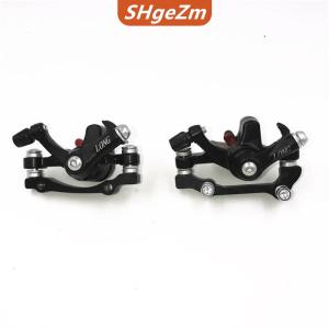 [COD] SHgeZm Phanh đĩa sau xe đạp bằng hợp kim nhôm phanh xe đạp leo núi đường trường màu đen