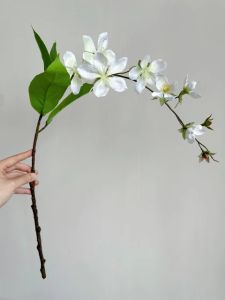 YESPERY Jasmine Artificial Hanging Flowers Decorative Balcony Art Artificial Silk Flowers Like Real Hanging Decoration For Wedding