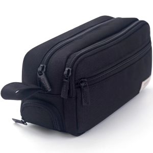 CUFEI Large Capacity Pencil Case Three-Layer Multi-Functional Stationery Box Versatile Zipper Closure Large Capacity Pencil Case For Elementary School Students
