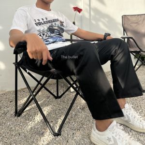 กางเกงขายาว 6กระเป๋า คาร์โก้ ผู้ชาย เอวสม็อคหลัง Man Clothing ผู้ชาย