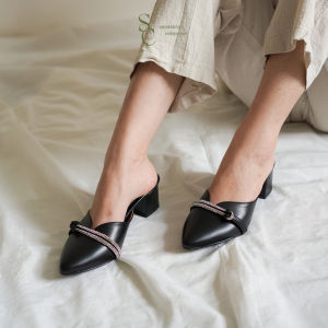 SEPASANG COLLECTION Georgia Mules Wanita 5 Cm