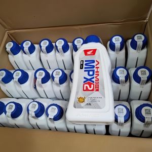 Oli Mpx 2 Matic 1 Dus 800ml SAE 10W-30 Isi 24 Botol Ide Barcode Kemasan Baru