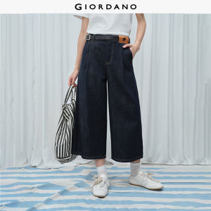 Giordano Women Women Pleated Jeans Free Shipping 18426510