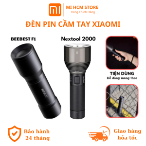 Đèn Pin Cầm Tay Xiaomi Siêu Sáng Với 3 Chế Độ Pin AAA Cực Trâu Tuổi Thọ Cao Phạm Vi Chiếu Sáng 130m Bảo Hành 24 Tháng