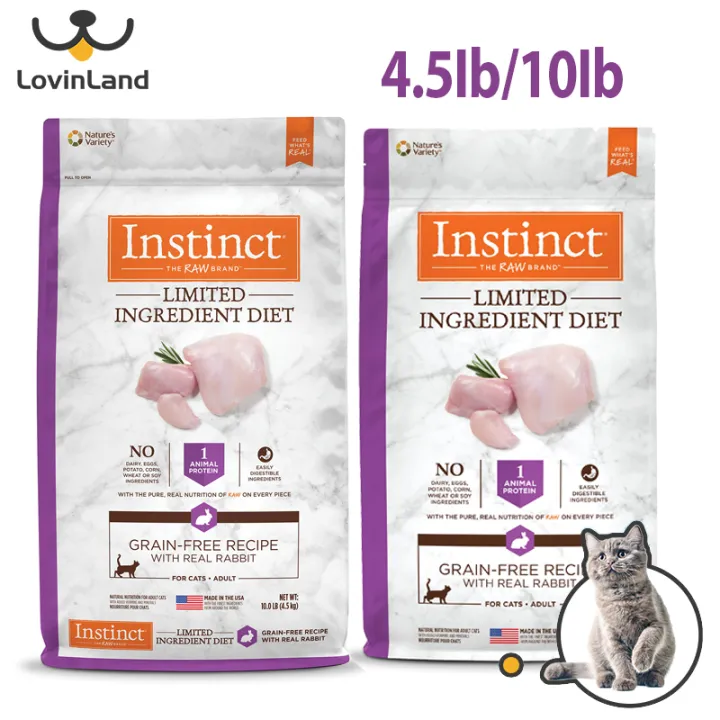 Instinct Fresh Rabbit Grain Free Dry Cat Food 4.5lb