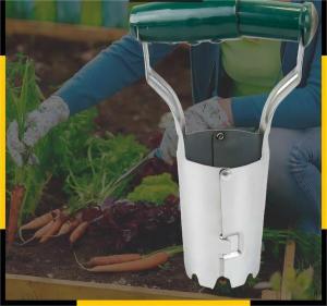 Garden Planting Planter Extractor Garden Farm Tool Agricultural Seedling Tube Transplanter