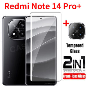 Redmi Note 14 Pro+ 2025 Screen Protector For Redmi Note 14 Pro 14Pro+ 14Pro Note14Pro+ Note14Pro 4G 5G Full Cover Front Film Back Lens Protector Tempered Glass Film