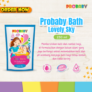 Probaby Baby Bath For Body & Hair All Variant 200ml Sabun Mandi Bayi pH Balanced & Hypoallergenic