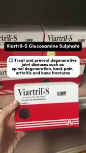 [ORIGINAL] Viartril-s 1500mg Powder sachet 30 bags original product in stock EXP 6-2027