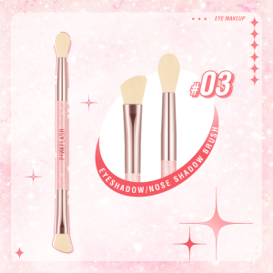 PINKFLASH 8PCS Makeup Brush Set Fairy Wand Makeup Bronzer Contour Eyeliner Foundation Brush Set Beauty Brush Makeup Tool Multi-use