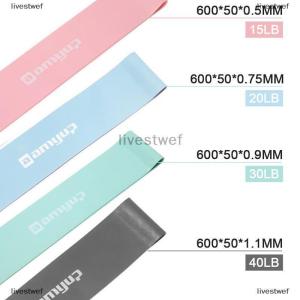 [COD] livestwef Resistance Loop Bands Strength Fitness Gym Exercise Yoga Workout Pull up