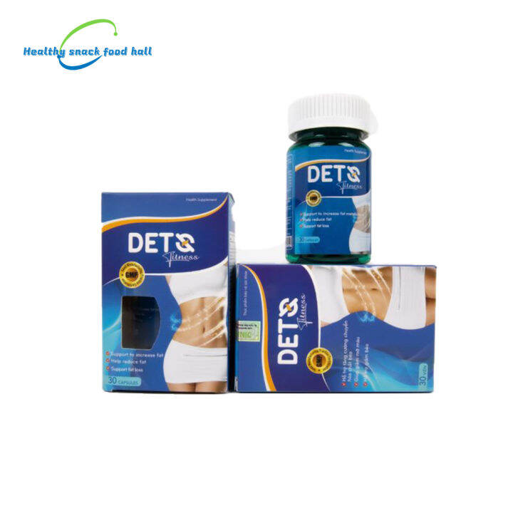 DETO FITNESS - Your Ultimate Detox Companion (30 Capsules) Original Formula  | Lazada