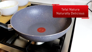 Tefal Natura 5-Piece Cookware Set B226S595 | Perfect Searing Thermo-Signal | Naturally Resistant Mineralia Coating | Safe Non-Stick