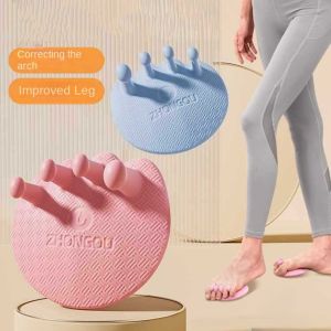 VELLICHORM 1 Pair Anti Drop Foot Arch Trainer Non Slip Soft Toe Valgus Exerciser Foot Care Comfort Toes Separators Men/Women