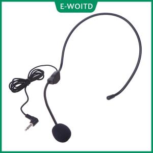 【E-WOITD】 DIY Accessories Headset Wired Microphone Ear Mounted Teachers Teaching And Guides Bee Loudspeaker