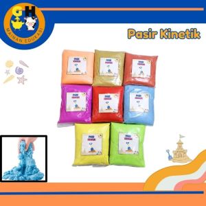 Mainan Pasir Ajaib Kinetik Magic Sand Aneka Warna by GHEduPlay