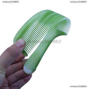 mishun318862 ชุดหวีผมสีเขียว10ชิ้นสำหรับผู้หญิงและผู้ชายอุปกรณ์จัดแต่งทรงผมหวีแต่งผมหยาบและละเอียด