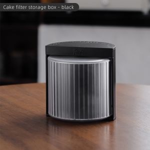 Bincoo Coffee Filter Paper Storage Box Coffee Sharing Pot Filter Paper Bowl Shaped Filter Paper Dust Box Set 400ML