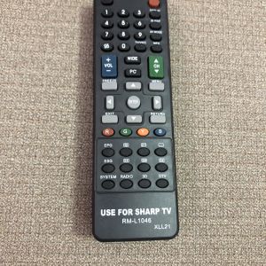 Điều khiển TV Sharp RM-L1046 hàng tốt - Remote Điều khiển TV Sharp RM-L1046 hàng tốt - Đầu bấm Điều khiển TV Sharp RM-L1046 hàng tốt - Tặng kèm pin