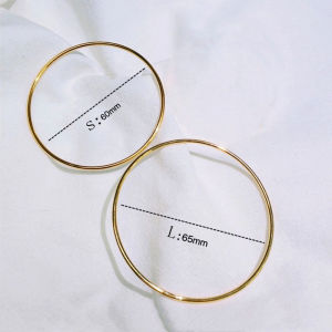 OYJR กำไล สร้อยข้อมือสแตนเลสแท้ แฟชั่นผู้หญิง ชุบทอง 18K เครื่องประดับเกาหลีที่เรียบง่าย