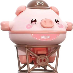 SKISOPGO Balance Pig Piglet Tumbler Novelty Tightrope Walking Unicycle Toy Fingertip Gyroscope for Kids