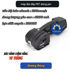 máy đóng đai dùng pin máy đai kiện dây PET máy cột dây đai