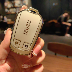 พวงกุญแจรถยนต์ Isuzu พวงกุญแจ D-max 1.9 blue power เคสกุญแจรถยนต์ MU-X 1.9 2012-2018