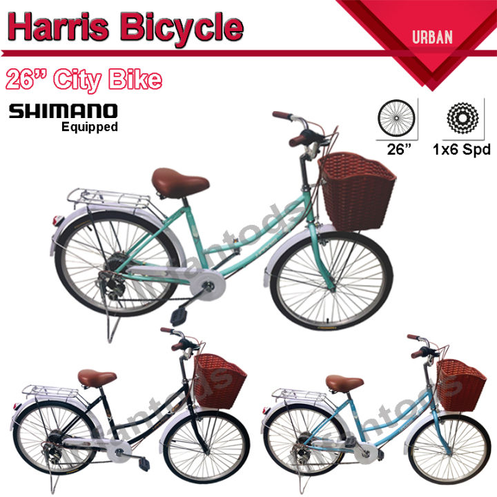 Harris Multi Speed 26 inches wheel size. City bike. Lady bike Lazada Singapore