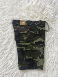{HCM}_Quần Short Nam Rằn Ri Cài Khóa Co Giãn Big Size Full Length Phong Cách Military