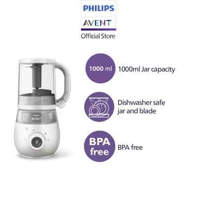 PHILIPS AVENT 4-In-1 Healthy Baby Food Maker - SCF883/02