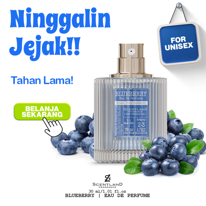 Parfum Wangi Buah Blueberry Parfum Tahan Lama Mewah Elegant From