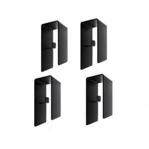 4 cái thép không gỉ móc gắn tường áo móc quần áo cho thú cưng phòng tắm nhà bếp lưu trữ Móc giá treo khăn không khoan yêu cầu