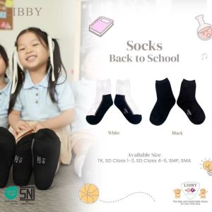 LIBBY - SOCKS BACK TO SCHOOL LIBBY - KAOS KAKI LIBBY - KAOS KAKI ANAK - KAOS KAKI SD - KAOS KAKI TK