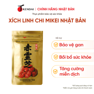 Xích Linh Chi Mikei Nhật Bản Hỗ Trợ Bảo Vệ Gan Bồi Bổ Sức Khoẻ Tăng Cường Miễn Dịch Gói 10 Viên