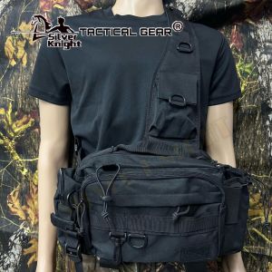 SILVER KNIGHT SK7036 Tactical Shoulder Bag Outdoor Saddle Bag for Fishing Camping and Hiking