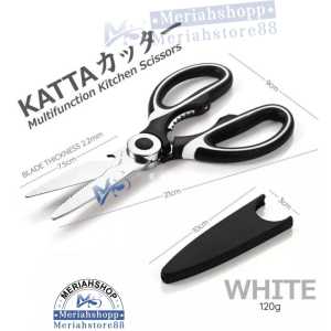 GLOBAL MS KATTA Gunting Dapur Masak w/Cover 3 in 1 TAJAM Stainless Steel Multifungsi Multifunction Kitchen Scissors