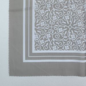 Tudung Voile Elegan Laser Cut Floral [Ready Stock]- TD011