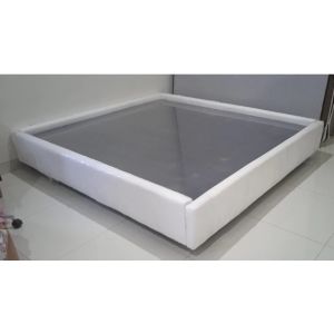 Dipan Divan Box Kolam Full Tanpa Tanpa Bahan Bludru