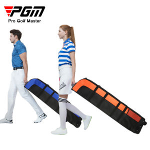 PGM Golf Bag with Wheels Golf Checked Bag Airline Bag Thickened Foldable Travel Bag with Chassis
