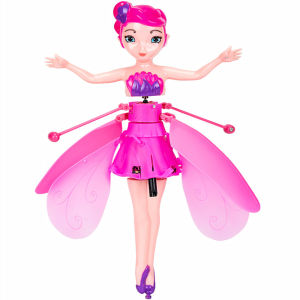 Flying Doll Princess Induction Infrared Induction Aircraft Toy Doll Childrens Toys Magic Fairy Toy Dancing Doll with Music Sale