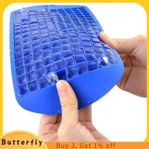 Butterfly Ice Maker Mold 160 Grids Mini Small Ice Cube Tray Frozen Cubes Trays Silicone